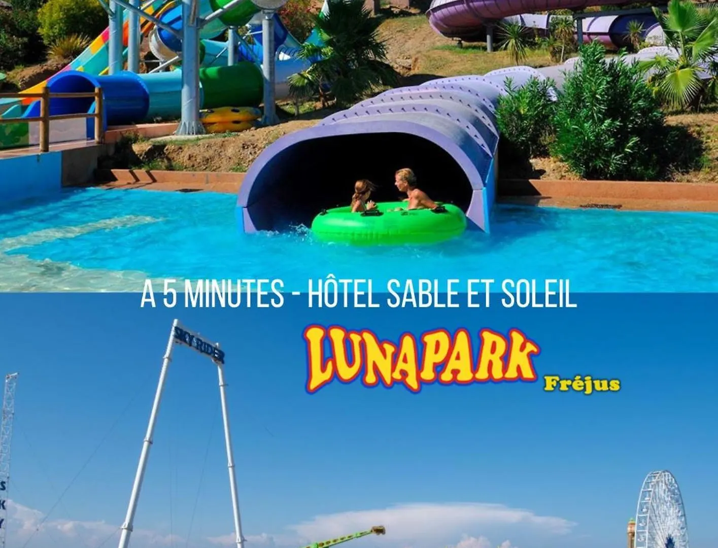 Hotel Sable Et Soleil - Port, Plage Et Jacuzzi Prive Frejus